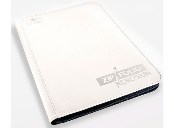Album Zipfolio Xenoskin 18-Pocket Hvit Glidelås 360 Kort 20 ark 35x26x2,5 cm